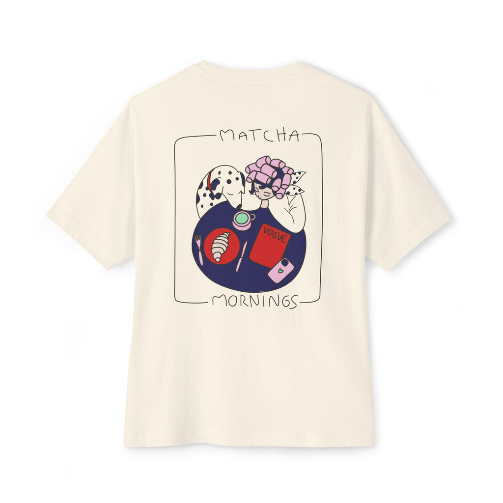 Matcha Mornings Oversized Tee