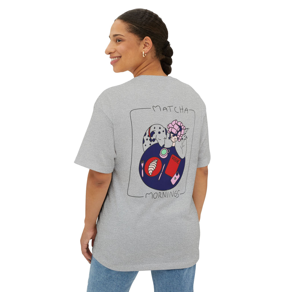 Matcha Mornings Oversized Tee